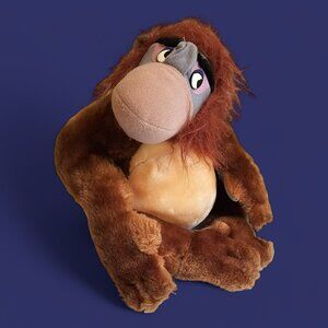 Disneyland Walt Disney World Jungle Book King Louie Plush Stuffed Animal Vintage